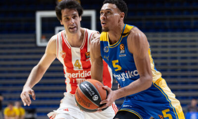 WADE BALDWIN Vejd Boldvin kosarkas Makabija iz Tel Aviva na utakmici Evrolige protiv Crvene zvezde u hali Aleksandar Nikolic, Beograd 21.12.2023. godine Foto: Djordje Kostic Kosarka, Crvena zvezda, Evroliga, Makabi Tel Aviv