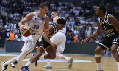 Zadar, 24.12.2023. - Dvorana Krešimira Ćosića na Višnjiku. 13. kolo AdmiralBet ABA lige KK Zadar - KK Partizan Mozzart Bet. Foto: Zvonko KUCELIN/KK Zadar