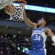 Milwaukee Bucks' Giannis Antetokounmpo dunks during the second half of an NBA basketball game against the New York Knicks Tuesday, Dec. 5, 2023, in Milwaukee. The Bucks won 146-122. (AP Photo/Morry Gash)