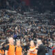 Navijači Partizana na utakmici Evrolige protiv Monaka u hali Beogradska Stark Arena, Beograd 05.12.2023. godine Foto: Ivica Veselinov / MN PRESS KOSARKA, BASKETBALL, EVROLIGA, EUROLEAGUE, PARTIZAN, MONACO, MONAKO