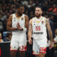 Majk Džejms, Džordan Lojd kosarkas Monaka na utakmici Evrolige protiv Partizana u hali Beogradska Stark Arena, Beograd 05.12.2023. godine Foto: Ivica Veselinov / MN PRESS KOSARKA, BASKETBALL, EVROLIGA, EUROLEAGUE, PARTIZAN, MONACO, MONAKO