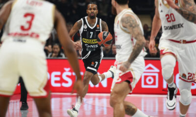 Kevin Panter, kosarkas Partizana na utakmici Evrolige protiv Monaka u hali Beogradska Stark Arena, Beograd 05.12.2023. godine Foto: Ivica Veselinov / MN PRESS KOSARKA, BASKETBALL, EVROLIGA, EUROLEAGUE, PARTIZAN, MONACO, MONAKO