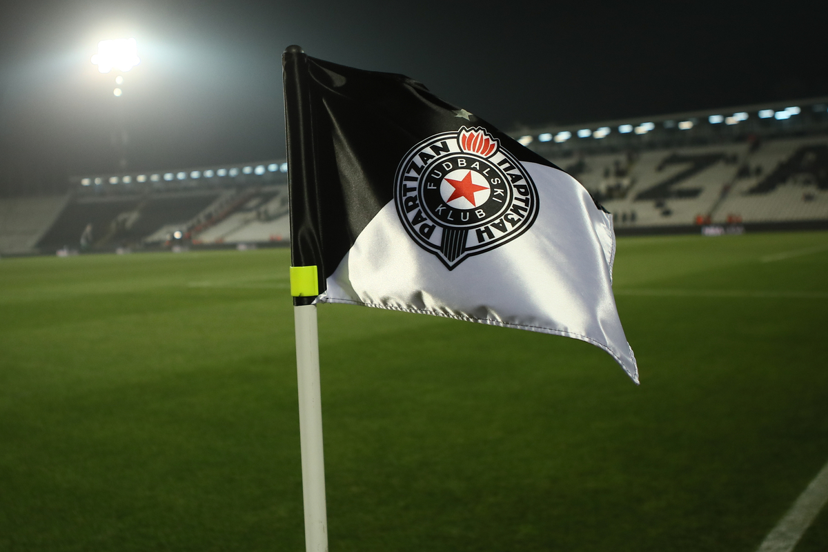 , fudbaler Partizana, na prvenstvenoj utakmici protiv Crvene zvezde, na stadionu JNA. Beograd, 20.12.2023. foto: MN Press / Ivica Veselinov Fudbal, 171. derbi, Partizan, Crvena zvezda,