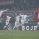, fudbaler Partizana, na prvenstvenoj utakmici protiv Crvene zvezde, na stadionu JNA. Beograd, 20.12.2023. foto: MN Press / Ivica Veselinov Fudbal, 171. derbi, Partizan, Crvena zvezda,