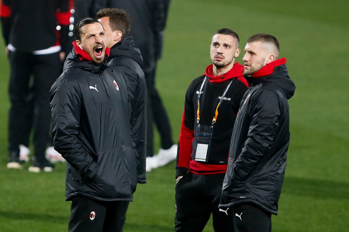 Rade Krunić Zlatan Ibrahimović Rebić