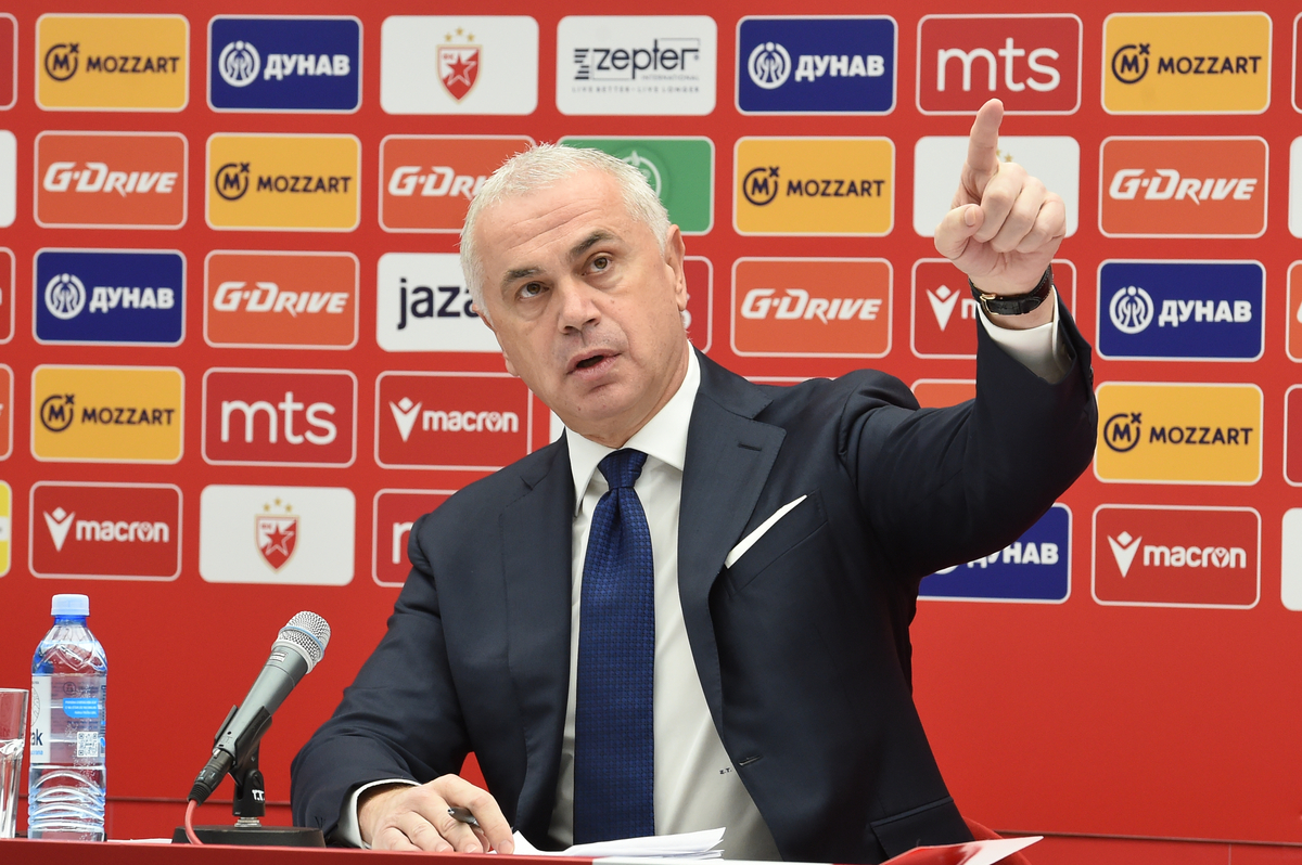 ZVEZDAN TERZIC Beograd, 21.12.2023. foto: Nebojsa Parausic Fudbal, Crvena zvezda,