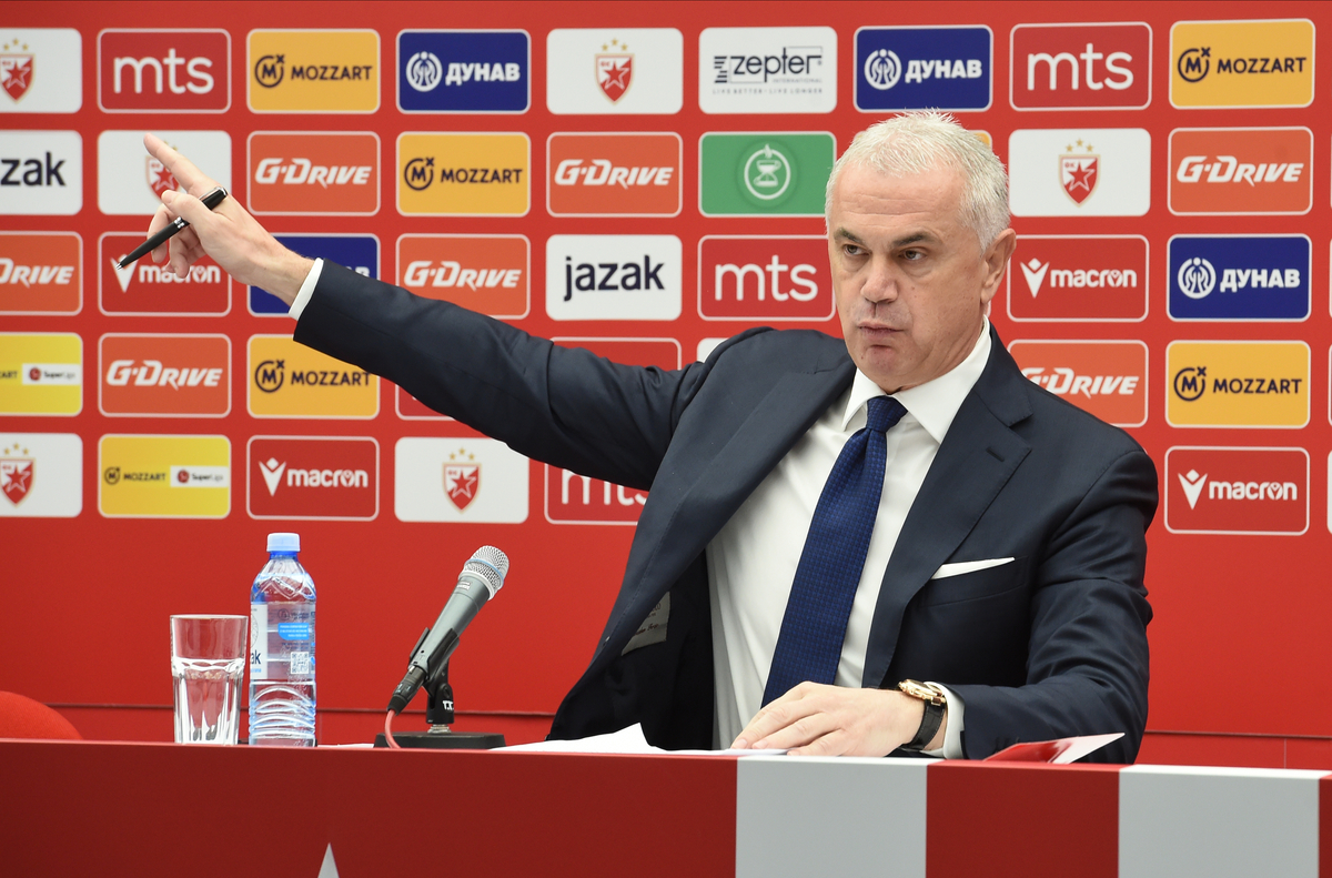 ZVEZDAN TERZIC Beograd, 21.12.2023. foto: Nebojsa Parausic Fudbal, Crvena zvezda,