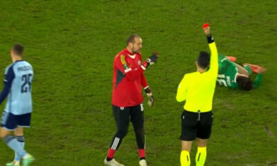 Milan Borjan, crveni karton