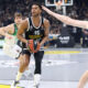 kosarkas Partizana na utakmici Evrolige protiv Zalgirisa u hali Stark Arena, Beograd 26.01.2024. Foto: Marko Metlas Kosarka, Partizan, Evroliga, Zalgiris