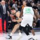 kosarkas Partizana na utakmici Evrolige protiv Zalgirisa u hali Stark Arena, Beograd 26.01.2024. Foto: Marko Metlas Kosarka, Partizan, Evroliga, Zalgiris
