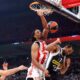 kosarkas Crvene zvezde na utakmici Evrolige protiv Partizana u hali Stark Beogradska arena, Beograd 04.01.2023. godine Foto: Marko Metlas Kosarka, Crvena zvezda, Evroliga, Partizan