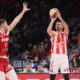 kosarkas Crvene zvezde na utakmici Jadranske ABA lige protiv FMP Zeleznika u hali Stark Beogradska arena, Beograd 21.01.2024. godine Foto: Marko Metlas Kosarka, Crvena zvezda, Jadranska ABA liga, FMP Zeleznik