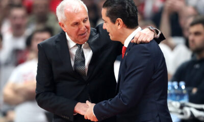 kosarkas Crvene zvezde na utakmici Evrolige protiv Partizana u hali Stark Beogradska arena, Beograd 04.01.2023. godine Foto: Marko Metlas Kosarka, Crvena zvezda, Evroliga, Partizan