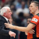 kosarkas Crvene zvezde na utakmici Jadranske ABA lige protiv Partizana u hali Stark Beogradska arena, Beograd 28.01.2024. godine Foto: Marko Metlas Kosarka, Crvena zvezda, Jadranska ABA liga, Partizan