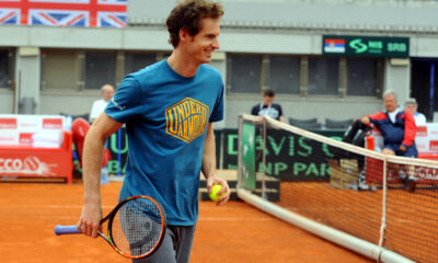 ANDY MURRAY Endi Marej, teniser Velike Britanije, na treningu na stadionu Tasmajdan, pred Dejvis kup mec protiv Srbije. Beograd, 14.07.2016. foto: Nebojsa Parausic Tenis, Velika Britanija, Davis Cup