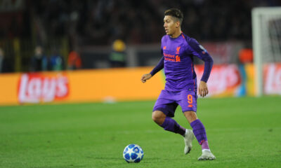ROBERTO FIRMINO, fudbaler Liverpula, na utakmici Lige sampiona protiv Crvene zvezde, na stadionu Rajko Mitic. Beograd, 06.11.2018. foto: Nebojsa Parausic Fudbal, Crvena zvezda, Liverpul