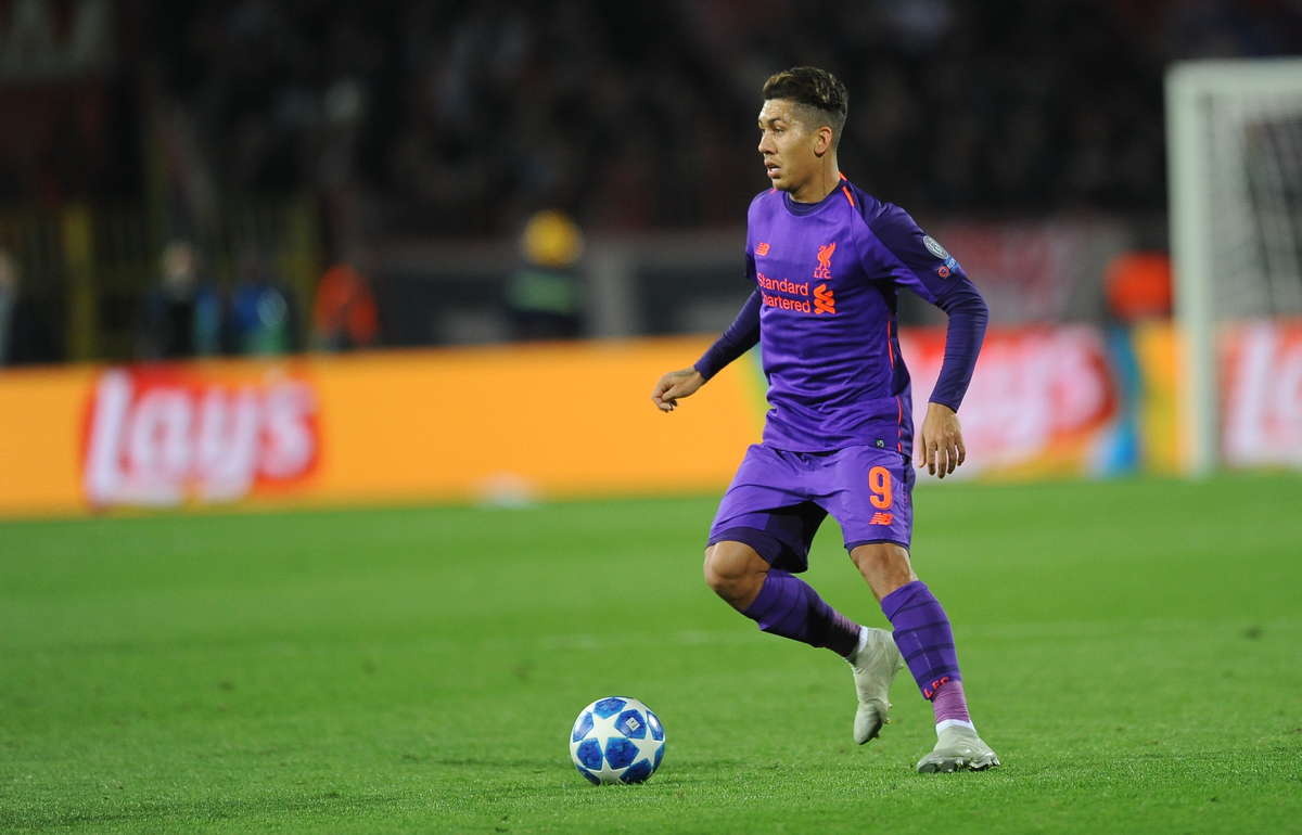 ROBERTO FIRMINO, fudbaler Liverpula, na utakmici Lige sampiona protiv Crvene zvezde, na stadionu Rajko Mitic. Beograd, 06.11.2018. foto: Nebojsa Parausic Fudbal, Crvena zvezda, Liverpul