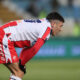 MARKO LAZETIC fudbaler Crvene zvezde na utakmici Superlige Prvenstva Srbije protiv Vozdovca na stadionu Rajka Mitica, Beograd, 01.12.2021. godine Foto: Marko Metlas Fudbal, Crvena zvezda, Superliga Prvenstvo Srbije, Vozdovac