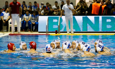 Vaterpolisti Srbije na utakmici FINA Svetske Lige protiv Italije, Sabac 18.01.2022. godine Foto: MN PRESS / Ivica Veselinov VATERPOLO, WATERPOLO, FINA, WORLD LEAGUE, SVETSKA LIGA, SRBIJA, SERBIA, ITALIJA, ITALY