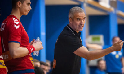 ANTONIO GERONA Antonijo Djerona, trener rukometasa Srbije, na prijateljskoj utakmici protiv Slovenije, u Sportna dvorana Kocevje. Kocevje, 05.11.2023. foto: MN Press / vp Rukomet, Slovenija, Srbija