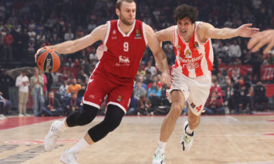 NICOLO MELLI Nikolo Meli kosarkas Emporio Armani Olimpija Milano na utakmici Evrolige protiv Crvene zvezde u hali Stark Beogradska arena, Beograd 24.11.2023. godine Foto: Marko Metlas Kosarka, Crvena zvezda, Evroliga, Emporio Armani Milano