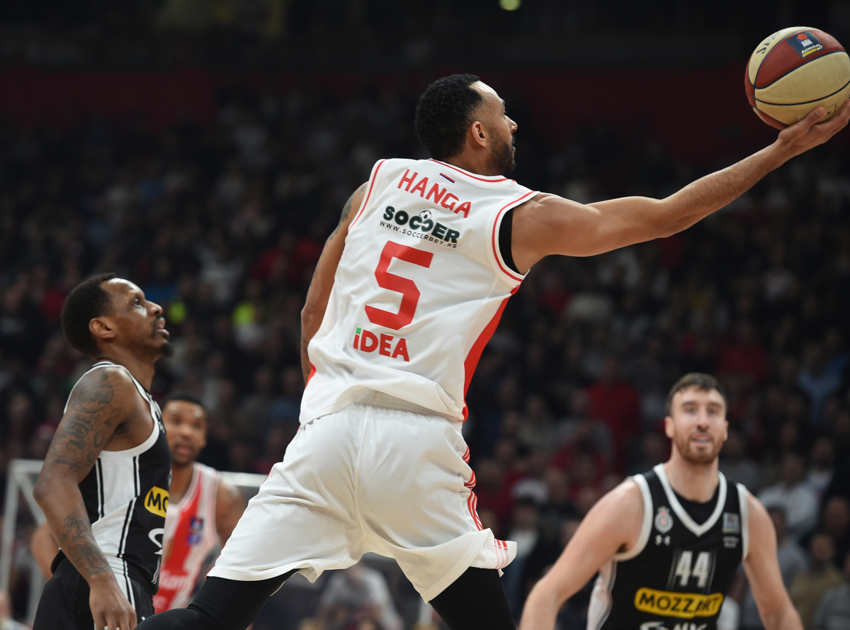 CRVENA ZVEZDA vs PARTIZAN Beograd, 28.01.2024. foto: Nebojsa Parausic Kosarka, ABA League, Crvena zvezda, Partizan