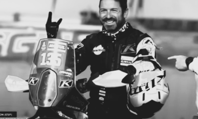 Motociklista Dakar reli