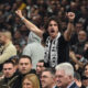 , kosarkas Partizana, na utakmici Evrolige protiv Makabija, u Beogradskoj Stark areni. Beograd, 12.01.2024. foto: Nebojsa Parausic / MN press Kosarka, Euroleague, Partizan, Makabi