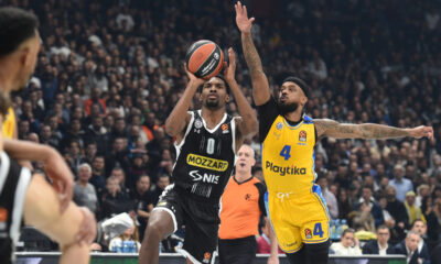 , kosarkas Partizana, na utakmici Evrolige protiv Makabija, u Beogradskoj Stark areni. Beograd, 12.01.2024. foto: Nebojsa Parausic / MN press Kosarka, Euroleague, Partizan, Makabi