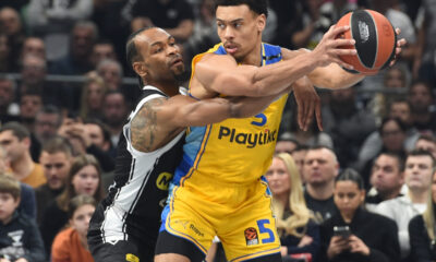 , kosarkas Partizana, na utakmici Evrolige protiv Makabija, u Beogradskoj Stark areni. Beograd, 12.01.2024. foto: Nebojsa Parausic / MN press Kosarka, Euroleague, Partizan, Makabi