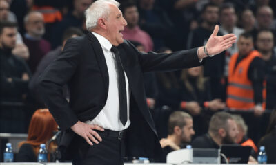 , kosarkas Partizana, na utakmici Evrolige protiv Makabija, u Beogradskoj Stark areni. Beograd, 12.01.2024. foto: Nebojsa Parausic / MN press Kosarka, Euroleague, Partizan, Makabi