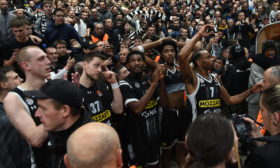 , kosarkas Partizana, na utakmici Evrolige protiv Makabija, u Beogradskoj Stark areni. Beograd, 12.01.2024. foto: Nebojsa Parausic / MN press Kosarka, Euroleague, Partizan, Makabi
