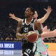 , kosarkas Partizana, na utakmici ABA lige protiv Mege, u Beogradskoj Stark Areni. Beograd, 22.01.2024. foto: Nebojsa Parausic Kosarka, ABA League, Partizan, Mega MIS