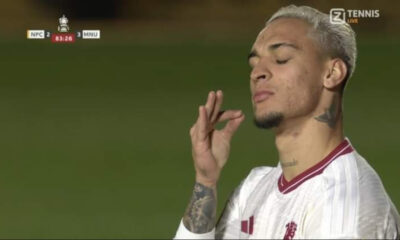 Entoni, proslavlja gol za Mančester junajted