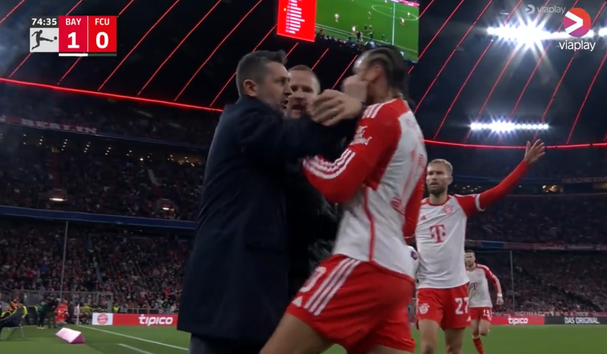 Nenad Bjelica i Liroj Sane, sukob na utakmici