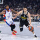 kosarkas Partizana na utakmici Evrolige protiv Efesa u hali Stark Beogradska arena, Beograd 29.02.2024. godine Foto: Marko Metlas Kosarka, Partizan, Evroliga, Efes, Anadolu Efes