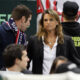 Amelie Mauresmo Ameli Morezmo bivsa teniserka Francuske, Dejvis kup reprezentacije Francuske na mecu finala Dejvis kupa protiv Srbije u hali Beogradska arena 03.12.2010. godine Foto: Marko Metlas