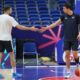 MARKO GUDURIC i VLADIMIR LUCIC kosarkas reprezentacije Srbije na treningu tokom FIBA Evropskog prvenstva u Mercedes Benc areni, Berlin 09.09.2022. godine Foto: Marko Metlas Kosarka, Srbija, FIBA Evropsko prvenstvo, Trening
