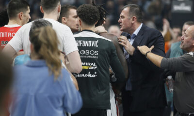 ZORAN SAVIC direktor kosarkasa Partizana na utakmici ABA lige protiv Crvene Zvezde u hali Stark Beogradska Arena, Beograd 13.03.2023. godine Foto: Ivica Veselinov / MN PRESS KOSARKA, BASKETBALL, ABA LIGA, ABA LEAGUE, KK PARTIZAN MOZZARTBET, KK CRVENA ZVEZDA MERIDIANBET