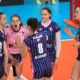 Odbojkasice Jedinstva, na utakmici Liga Sampiona, protiv Volley MULHOUSE Alsace, u Sportsko poslovnom centru u Rumi. Stara Pazova, 29.11.2023. foto: MN Press / vm Odbojka, Jedinstvo Stara Pazova, Volley Mulhouse Alsace