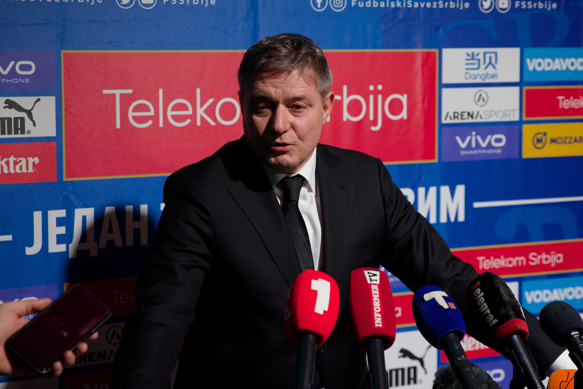 DRAGAN STOJKOVIC PIKSI selektor i trener najbolji trener proslava Zlatna lopta dodela nagrada Fudbalskog saveza Srbije u hotelu Hajat, Beograd 29.12.2023. godine Foto: Marko Metlas Fudbal, Srbija, Dodela nagrada, Zlatna lopta