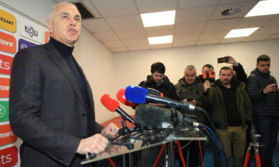 Pocetak priprema FK Crvena zvezda, na stadionu Rajko Mitic, ZVEZDAN TERZIC Beograd, 10.01.2024. foto: MN Press / vm Fudbal, Crvena zvezda