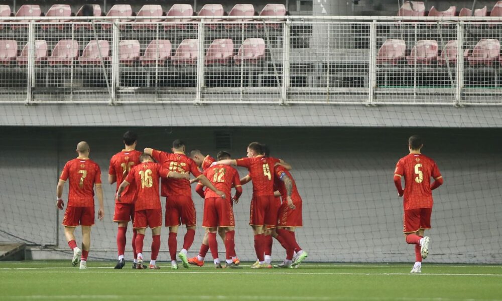 RADOST fudbalera Napretka na utakmici Mocart Superlige protiv Vozdovca na stadionu Vozdovca, Beograd 19.02.2024. godine Foto: Ivica Veselinov / MN PRESS FUDBAL, FOOTBALL, MOZZART SUPERLIGA, MOCART SUPERLIGA, PRVENSTVO SRBIJE, NATIONAL CHAMPIONSHIP, VOZDOVAC, NAPREDAK KRUSEVAC