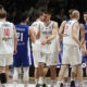 VANJA MARINKOVIC kosarkas Srbije na utakmici kvalifikacija za Evropsko Prvenstvo protiv Finske u hali Aleksandar Nikolic, Beograd 23.02.2024. godine Foto: Ivica Veselinov / MN PRESS KOSARKA, BASKETBALL, KVALIFIKACIJE, SRBIJA, FINSKA, FINLAND, SERBIA