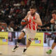 kosarkas Crvene Zvezde na utakmici Evrolige protiv Zalgirisa u hali Beogradska Stark Arena, Beograd 09.02.2024. godine Foto: Ivica Veselinov / MN PRESS KOSARKA, BASKETBALL, EVROLIGA, EUROLEAGUE, CRVENA ZVEZDA, ZALGIRIS