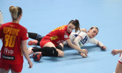 rukometasica Srbije na utakmici EHF kvalifikacija za Evropsko Prvenstvo protiv Crne Gore u Kristalnoj Dvorani, Zrenjanin 29.02.2024. godine Foto: Ivica Veselinov / MN PRESS RUKOMET, HANDBALL, SRBIJA, CRNA GORA, EHF, SERBIA, MONTENEGRO