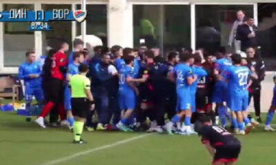 Dinamo Mahačkala - Borac banjaluka, tuča prijatlejski meč