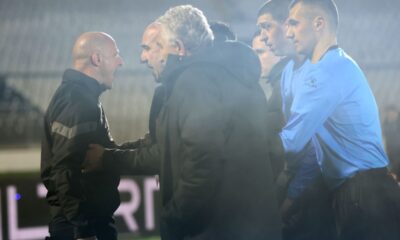 fudbaler Partizana na utakmici Mocart Superlige Prvenstva Srbije protiv Napretka na stadionu Partizana, Beograd 13.03.2024. godine Foto: Marko Metlas Fudbal, Partizan, Superliga Prvenstvo Srbije, Napredak