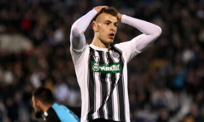 fudbaler Partizana na utakmici Mocart Superlige protiv Zeleznicara iz Panceva na stadionu Partizana, Beograd 02.03.2024. godine Foto: Marko Metlas Fudbal, Prvenstvo Srbije, Mocart Superliga, Partizan, Zeleznicar Pancevo