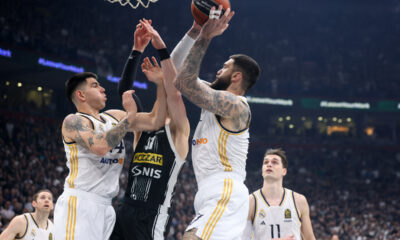 kosarkas Reala na utakmici Evrolige protiv Partizana u hali Stark Beogradska arena, Beograd 21.03.2024. godine Foto: Marko Metlas Kosarka, Partizan, Evroliga, Real Madrid